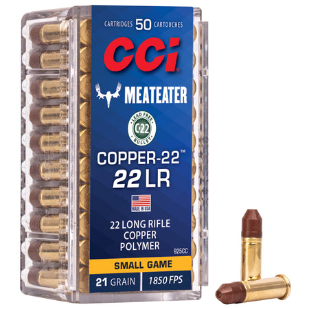 CCI Copper-22 .22 Long Rifle 21 gr CSHP ammo