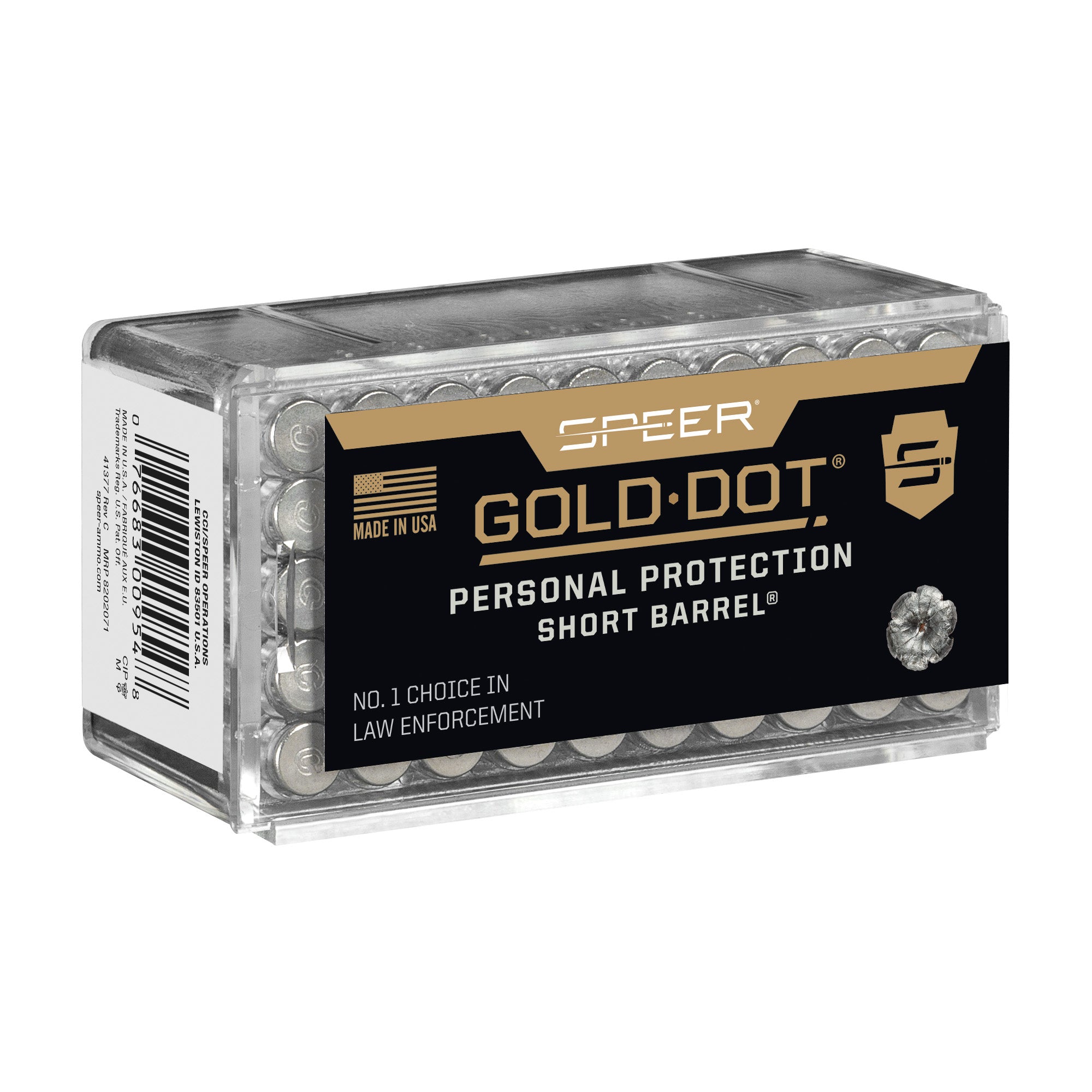 Speer 954 Gold Dot Short Barrel Hollow Point HP 40 Grain .22 WMR