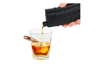 Caliber Gourmet AR Magazine Flask, 7oz, Black CBG-SG-LFLASK