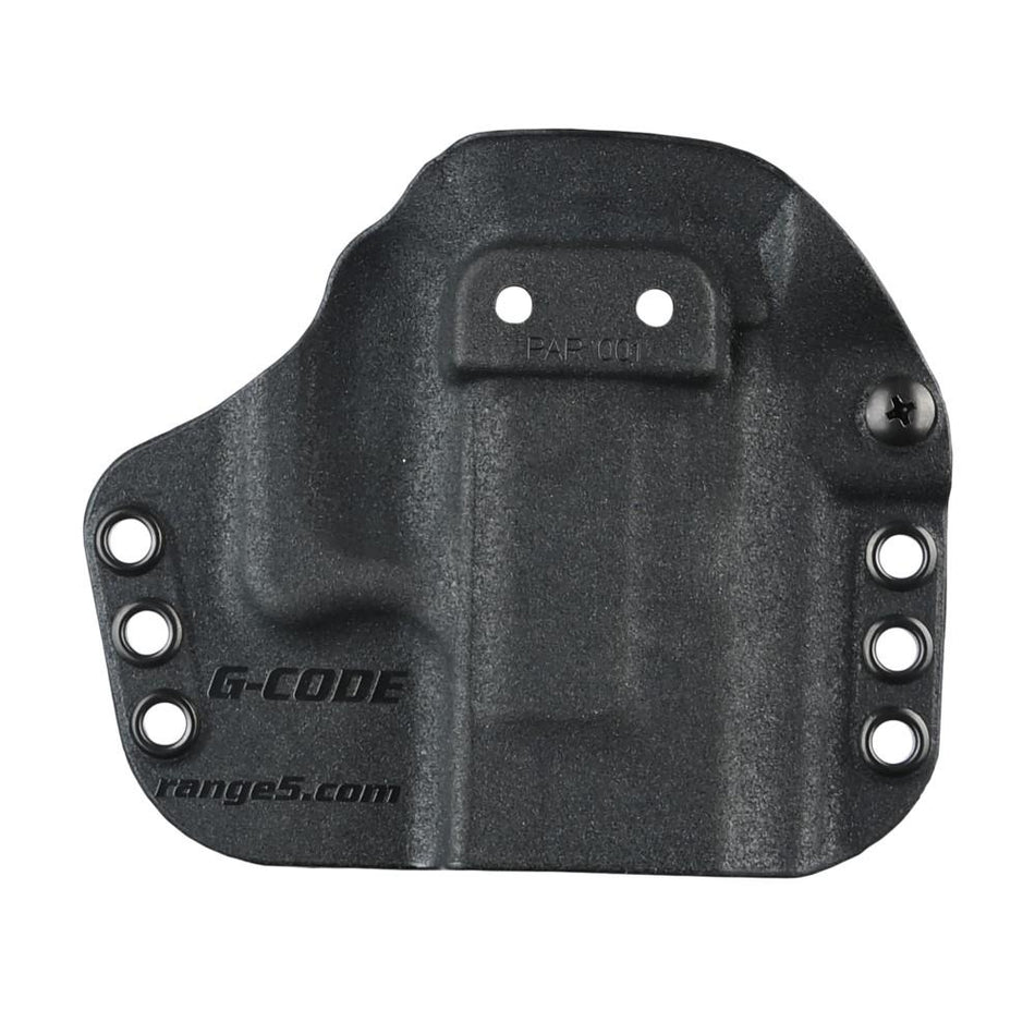G-Code Paradigm Universal Fit Holster Small/Medium Frame Firearms Black Ambi