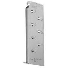 Chip McCormick Shooting Star Officer's 1911 Magazine with Pad .45 ACP Stainless 7-Round