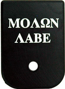 Cruxord Molon Labe Magazine Base Plate for Most Glock Models