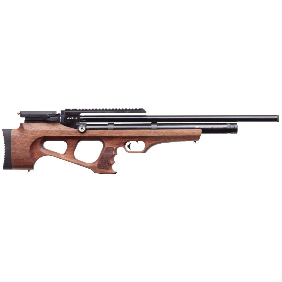 Crosman Benjamin Akela Wood Stock .22 Cal PCP Side Lever Hunting Air Rifle