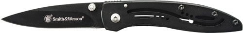S&W Little Pal Folding Pocket Knife 3" Black Blade with Frame Lock