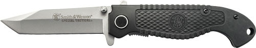S&W Special Tactical Rubber Coated Folding Knife 3.5" Blade