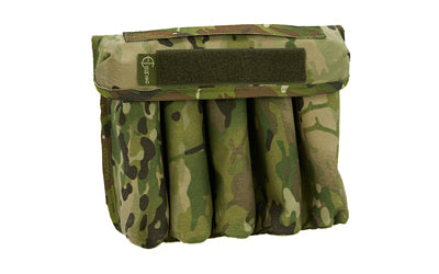 Cole-TAC Can Caddy Standard Size 5-Slot Suppressor Tote 500D Nylon Multicam CD103