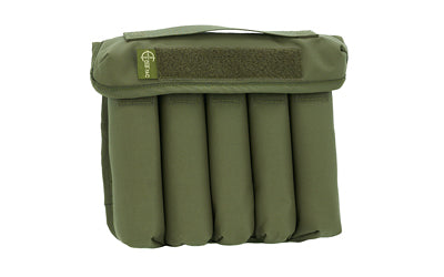 Cole-TAC Can Caddy Standard Size 5-Slot Suppressor Tote 500D Nylon Ranger Green CD105