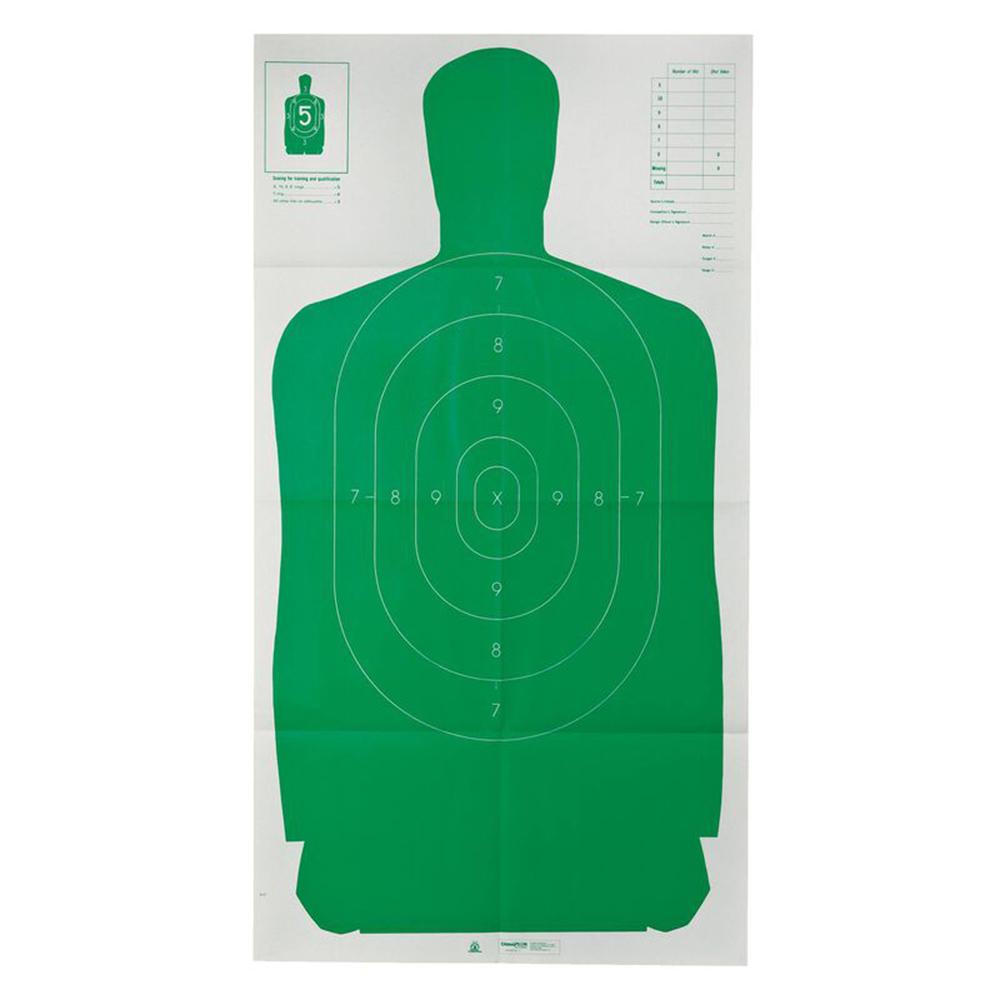 Champion LE Targets Silhouette Target 24" x 45" Green 10-Pack