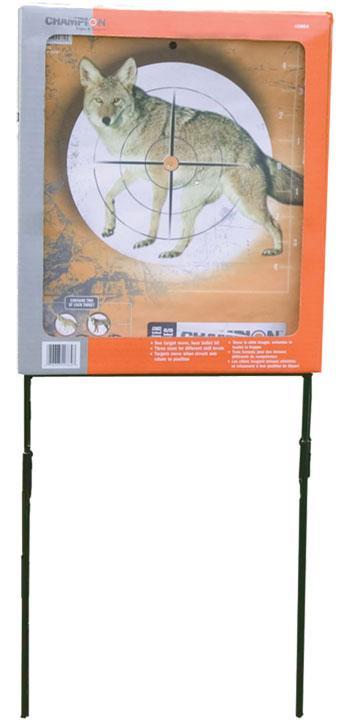 Champion Critter Series Paper Target System with Metal Stand