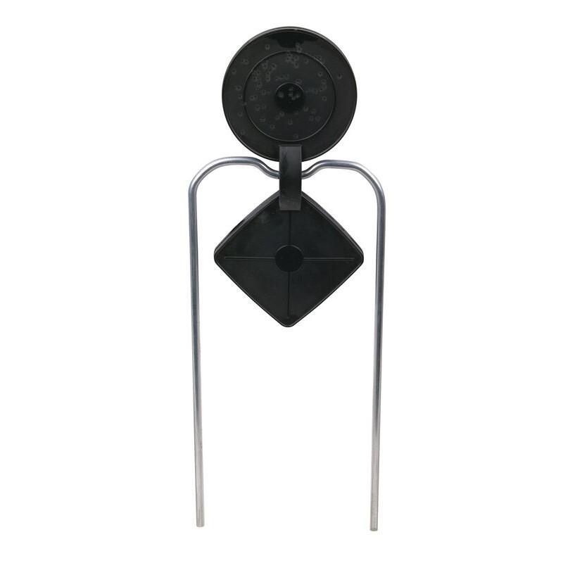 Champion Duraseal Double Gong Spinner Target Black