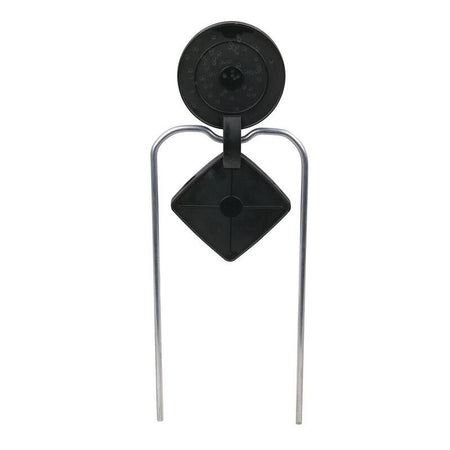 Champion Duraseal Double Gong Spinner Target Black