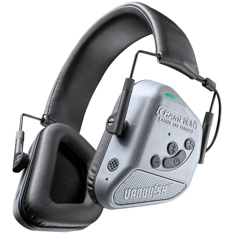 Champion Vanquish Electronic Hearing Protection Ear Muffs 21dB - Grey