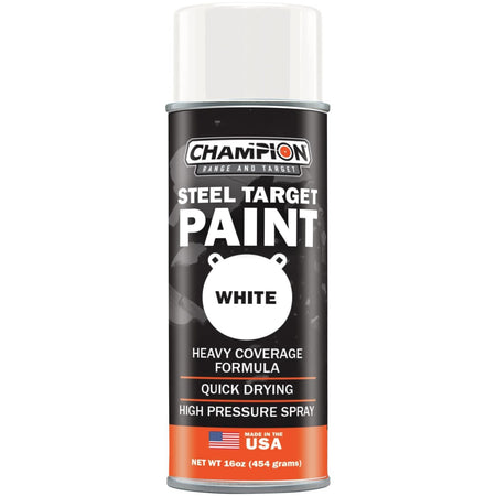 Champion AR500 Steel Target Spray Paint 16oz White