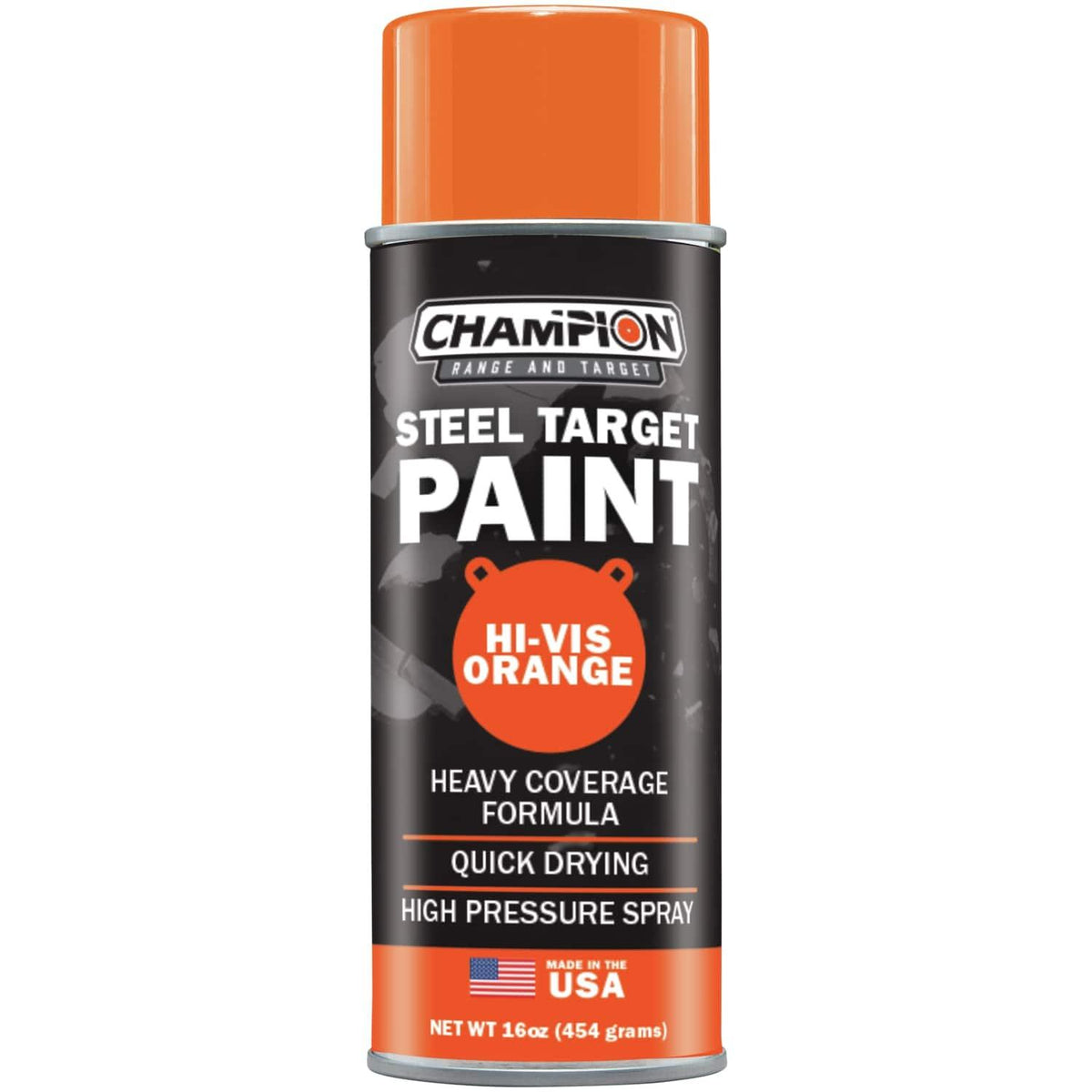 Champion AR500 Steel Target Spray Paint 16oz Orange