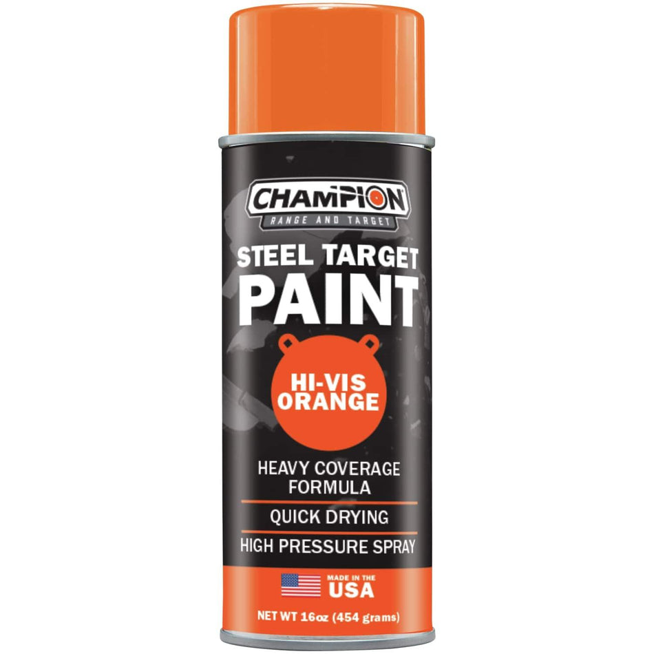 Champion AR500 Steel Target Spray Paint 16oz Orange