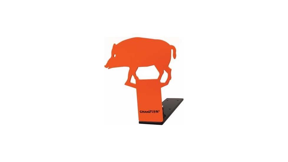 Champion Target Metal Pop-Up Hog Steel Shooting Target .22 Caliber