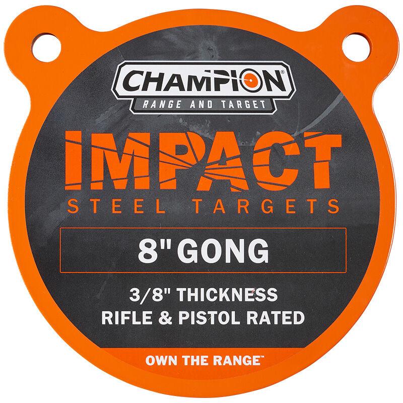 Champion Impact Steel Gong Target 8" Round AR500 Comparable