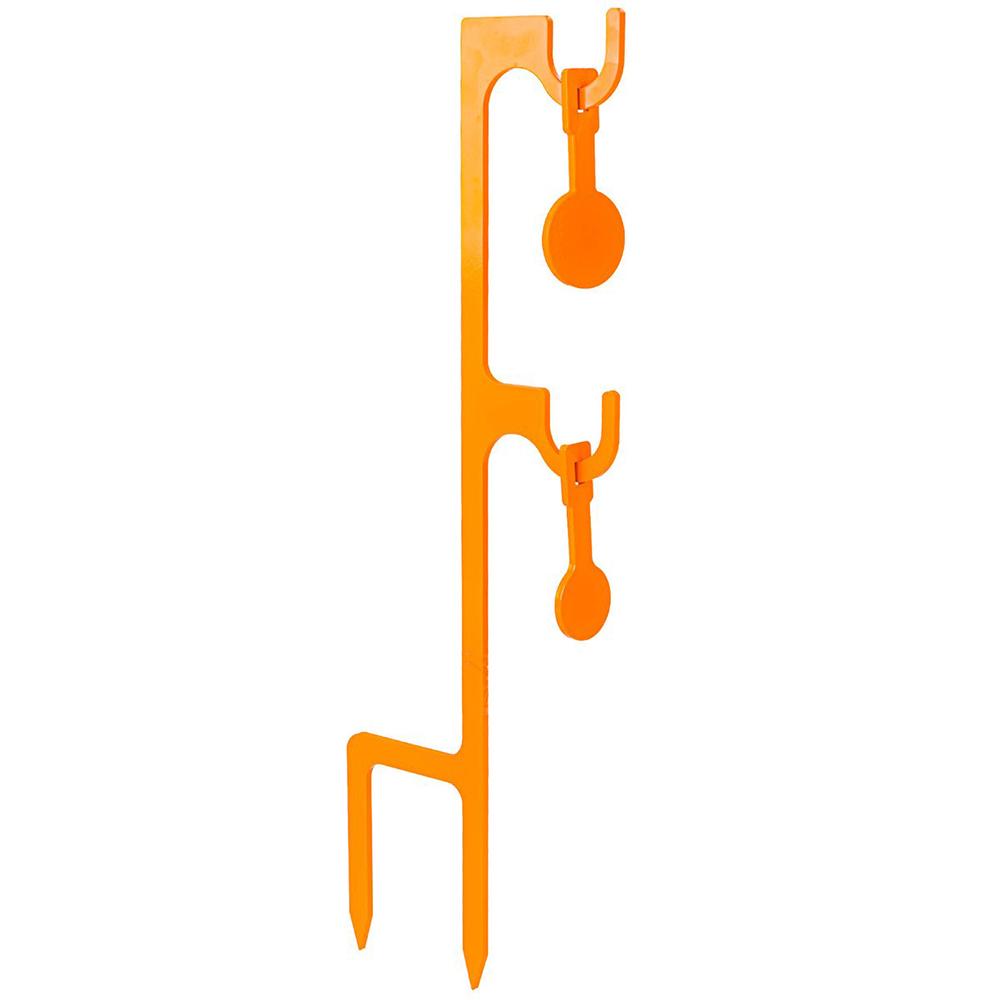 Champion Rimfire Double Target Hanger with Two Targets Orange