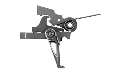 CMC Triggers Single Stage Flat Component Trigger, 2.5lb, AR-15 Small Pin, Black 50503