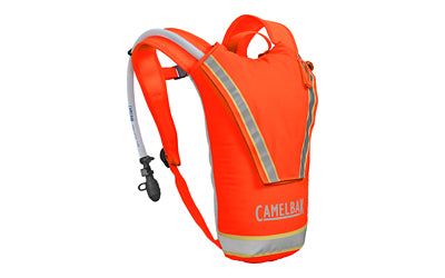 CamelBak Hi-Viz Hydration Pack, International Orange, Cordura, 2.5L Mil Spec Crux Reservoir, Tear-Away Harness 1736801000