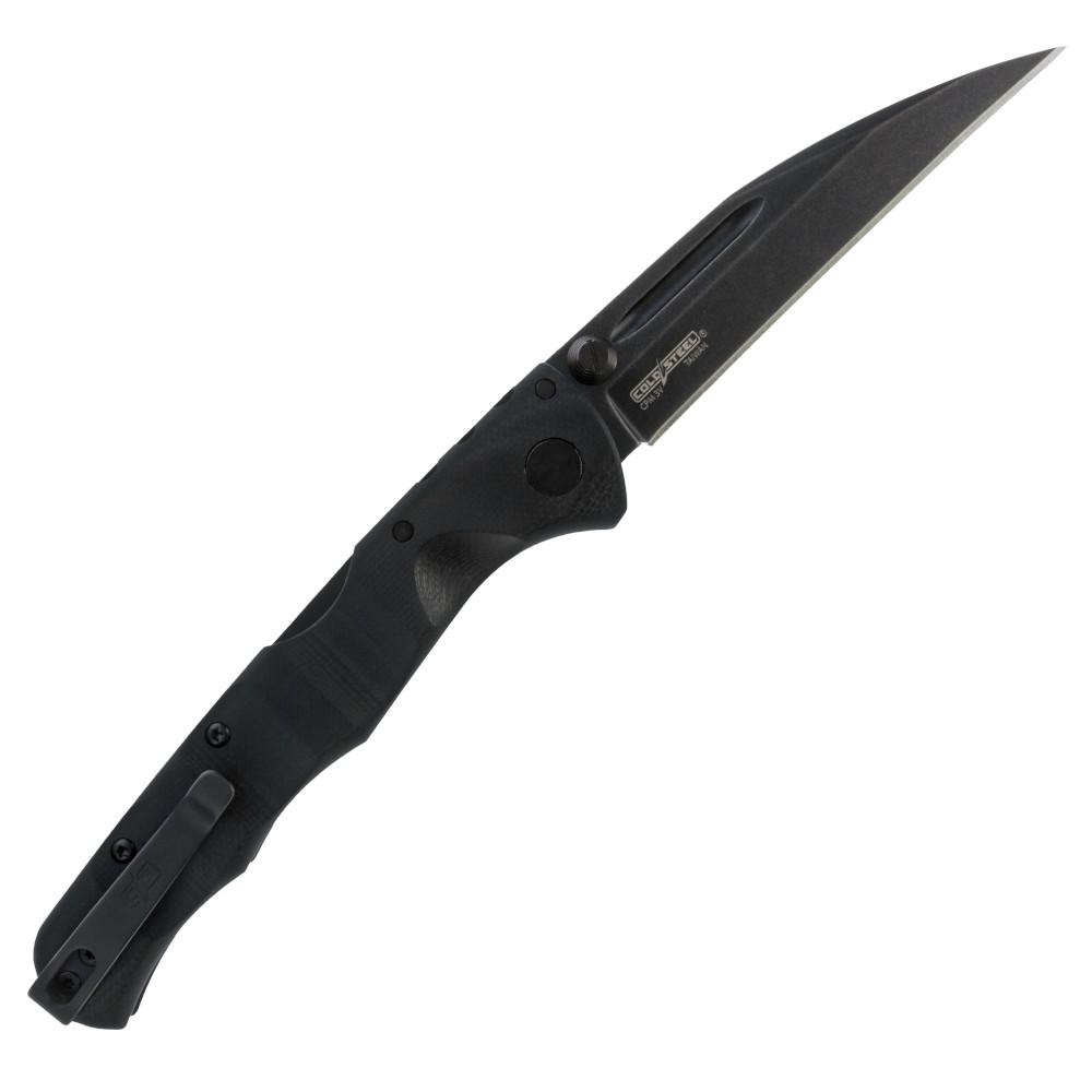 Cold Steel Frenzy II Folding Knife 3.5" Sheepsfoot Blade 3V Steel Blackout