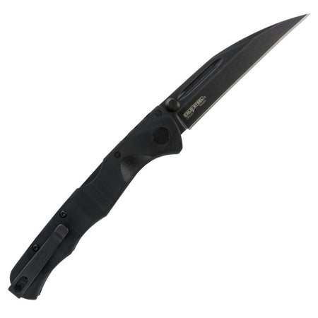 Cold Steel Frenzy II Folding Knife 3.5" Sheepsfoot Blade 3V Steel Blackout