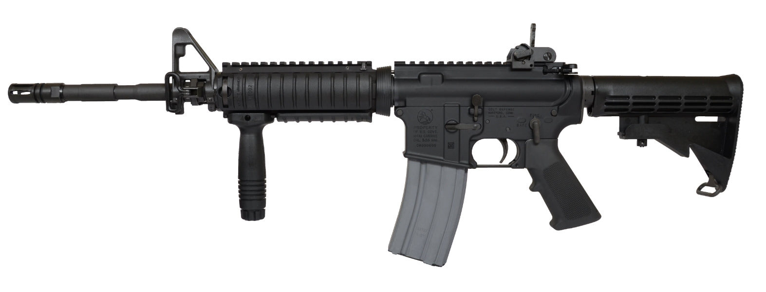 Colt Mfg LE6920SOCOM M4A1 Carbine SOCOM 5.56x45mm NATO 14.50" 30+1, Black Rec/Barre, Black 4 Position Collapsible Stock, Black Polymer Grip, Right Hand