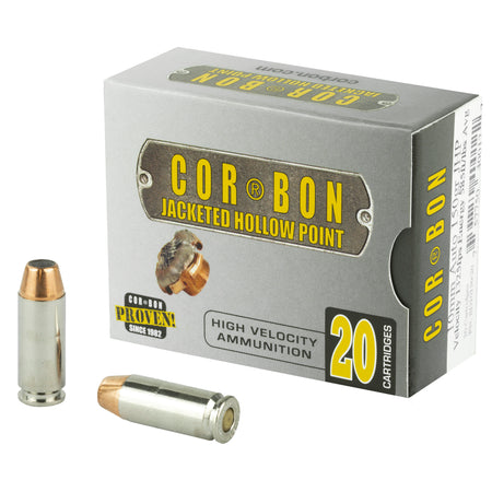 Cor-Bon 10150 Self Defense Jacketed Hollow Point JHP 150 Grain 10mm Auto