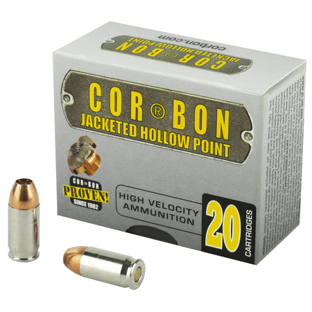 Cor-Bon 38090 Self Defense Jacketed Hollow Point JHP 90 Grain .380 ACP/Auto