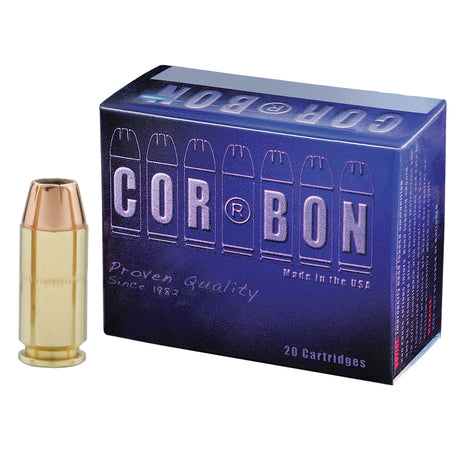 Cor-Bon 40165 Self Defense Jacketed Hollow Point JHP 165 Grain .40 S&W