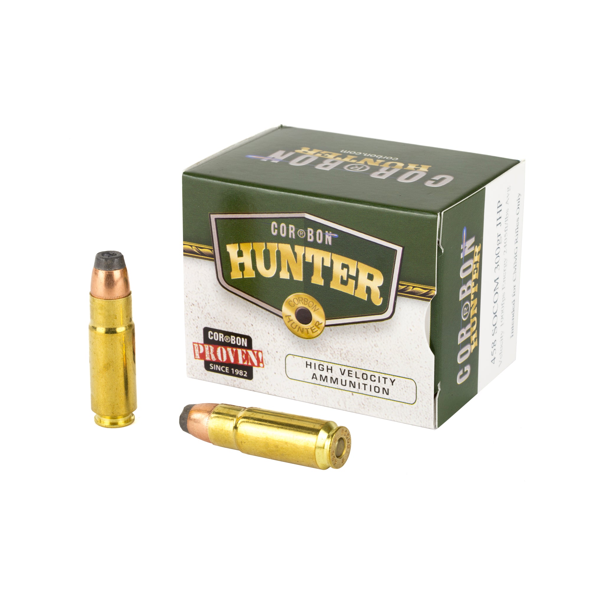 Cor-Bon Self Defense Tuned For The CMMG Anvil Rifle .458 SOCOM 300 gr JHP ammo