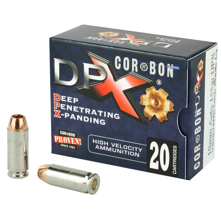 Cor-Bon DPX10155 Deep Penetrating X bullet XPB Hollow Point HP 155 Grain 10mm Auto
