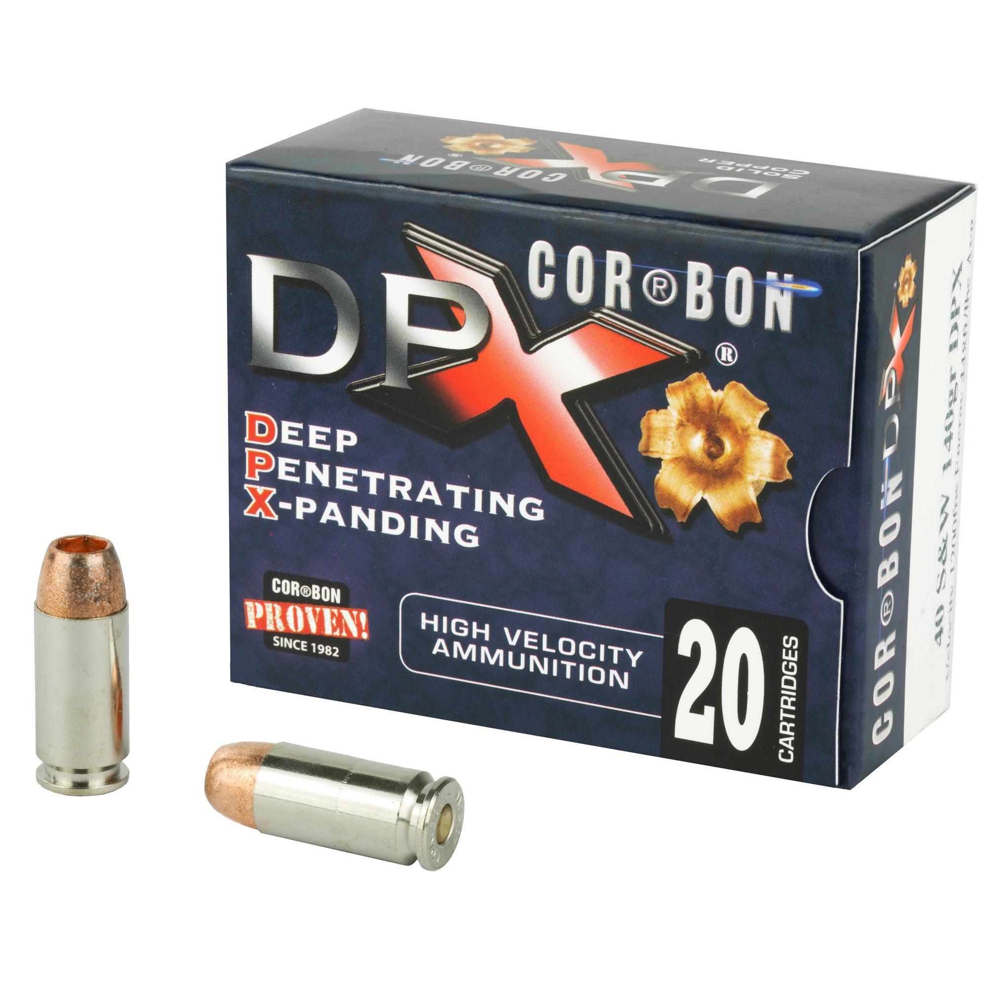 Cor-Bon Deep Penetrating X bullet XPB .40 S&W 140 gr CSHP ammo