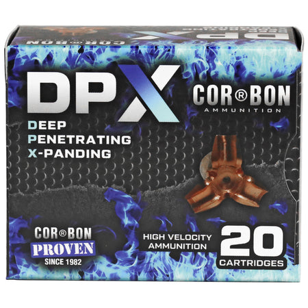 Cor-Bon Deep Penetrating X bullet XPB .44 Magnum 225 gr CSHP ammo