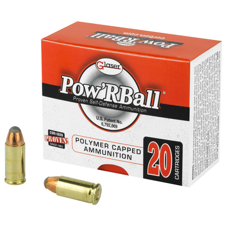 Cor-Bon Glaser Pow'rBall .32 ACP 55 gr JHP ammo