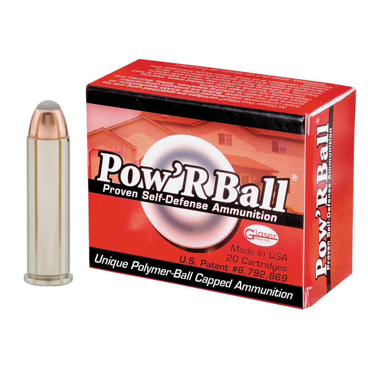 Cor-Bon Glaser Pow'rBall .357 Magnum 100 gr PolyTip ammo
