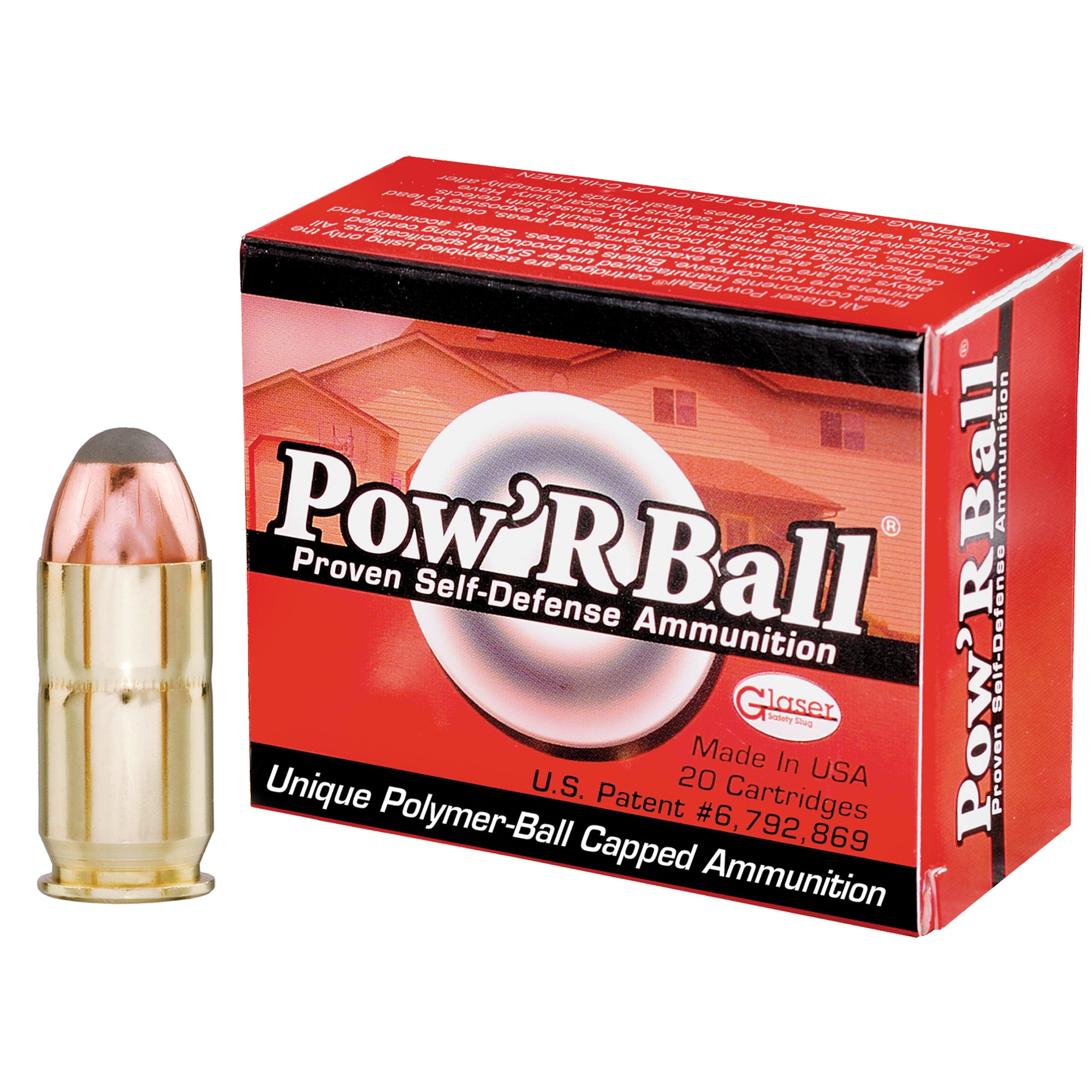 Cor-Bon Pow'rBall +P .45 ACP/Auto 165 gr JHP ammo