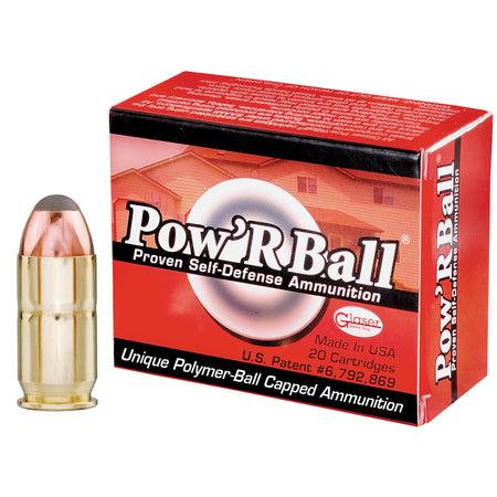 Cor-Bon Pow'rBall +P .45 ACP/Auto 165 gr JHP ammo