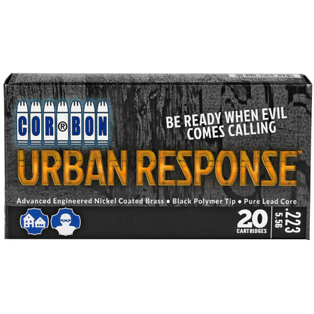 Cor-Bon Urban Response .223 Remington 55 gr JHP ammo