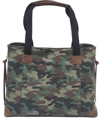 VersaCarry Concealed Carry Purse Canvas Camo Tote Style