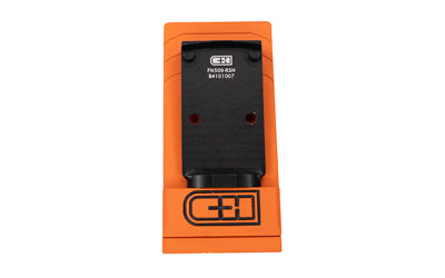 C&H Precision V4 Optic Mounting Plate, FN 509/510/545 Optic Ready to Holosun 407C/507C/508T & Trijicon RMR/SRO/RCR, Black FN509-RSH