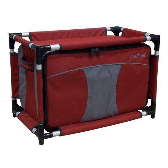 Camp Chef Mountain Series Sherpa Table & Organizer Aluminum Camp Kitchen