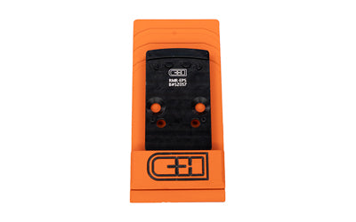 C&H Precision V4 Optic Mounting Plate - RMR to Holosun EPS/EPS Carry Adapter, Black Anodized
