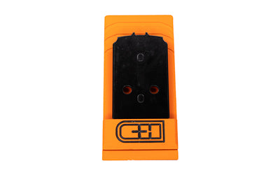C&H Precision V4 Optic Mounting Plate for Sig P320 RX/Pro Series/AXG to Holosun 509T, Anodized Black