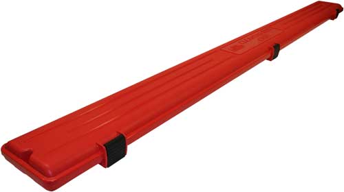 MTM Gun Cleaning Rod Case Red Holds 4 Rods Up to 47.5 Inches