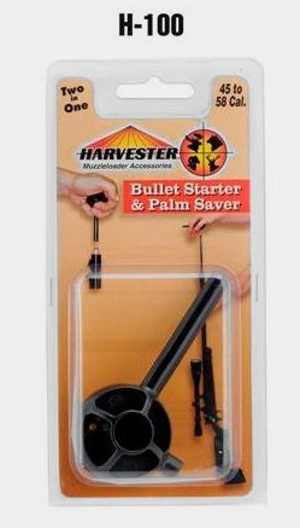 Harvester Muzzleloading Bullet Starter & Palm Saver Plus .50 Cal Jag 1-Pack