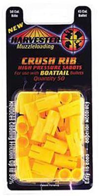 Harvester Muzzleloading 50 Cal Sabots for Boattail .45 Cal Bullets 50 Count
