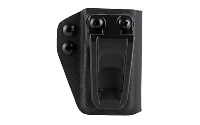 Crucial Concealment Covert Mag Pouch, Ambidextrous, Kydex, Black, Fits S&W M&P Shield Magazines