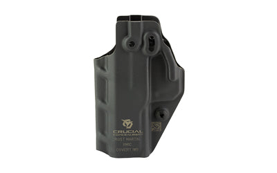 Crucial Concealment Covert IWB Holster, Ambidextrous, Fits Rost Martin RM1C, Kydex, Black 1375