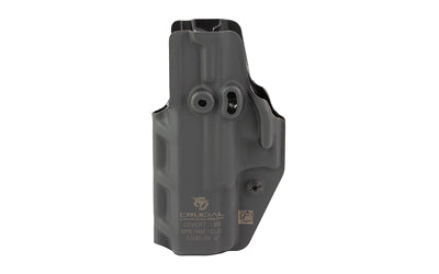 Crucial Concealment Covert IWB Holster, Ambidextrous, Fits Springfield Echelon 4.0C, Kydex, Black 1459